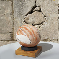 What Lies Beneath - Globe on a Beech Base #1