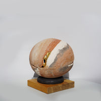 What Lies Beneath - Globe on a Beech Base #2