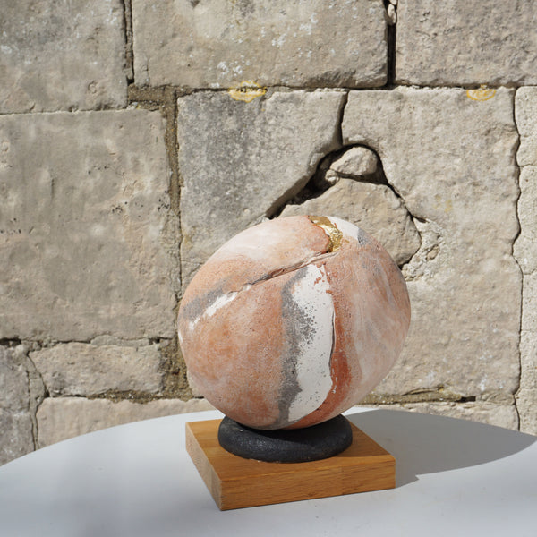 What Lies Beneath - Globe on a Beech Base #2