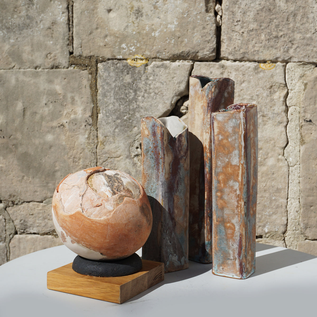 What Lies Beneath - Globe on a Beech Base #1