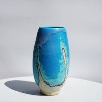 Tall Round Turquoise Form