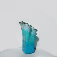 Wavy Vase - Blue/Green