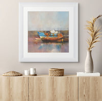 Where the Nets Sleep (Original Painting)