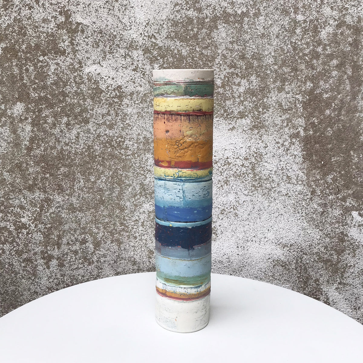 Large Sea Stripe Vessel #2