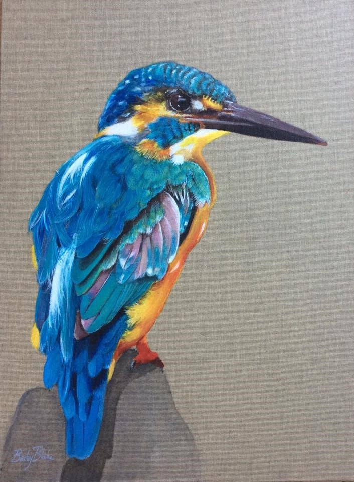 Keith the Kingfisher (Limited Edition Print)