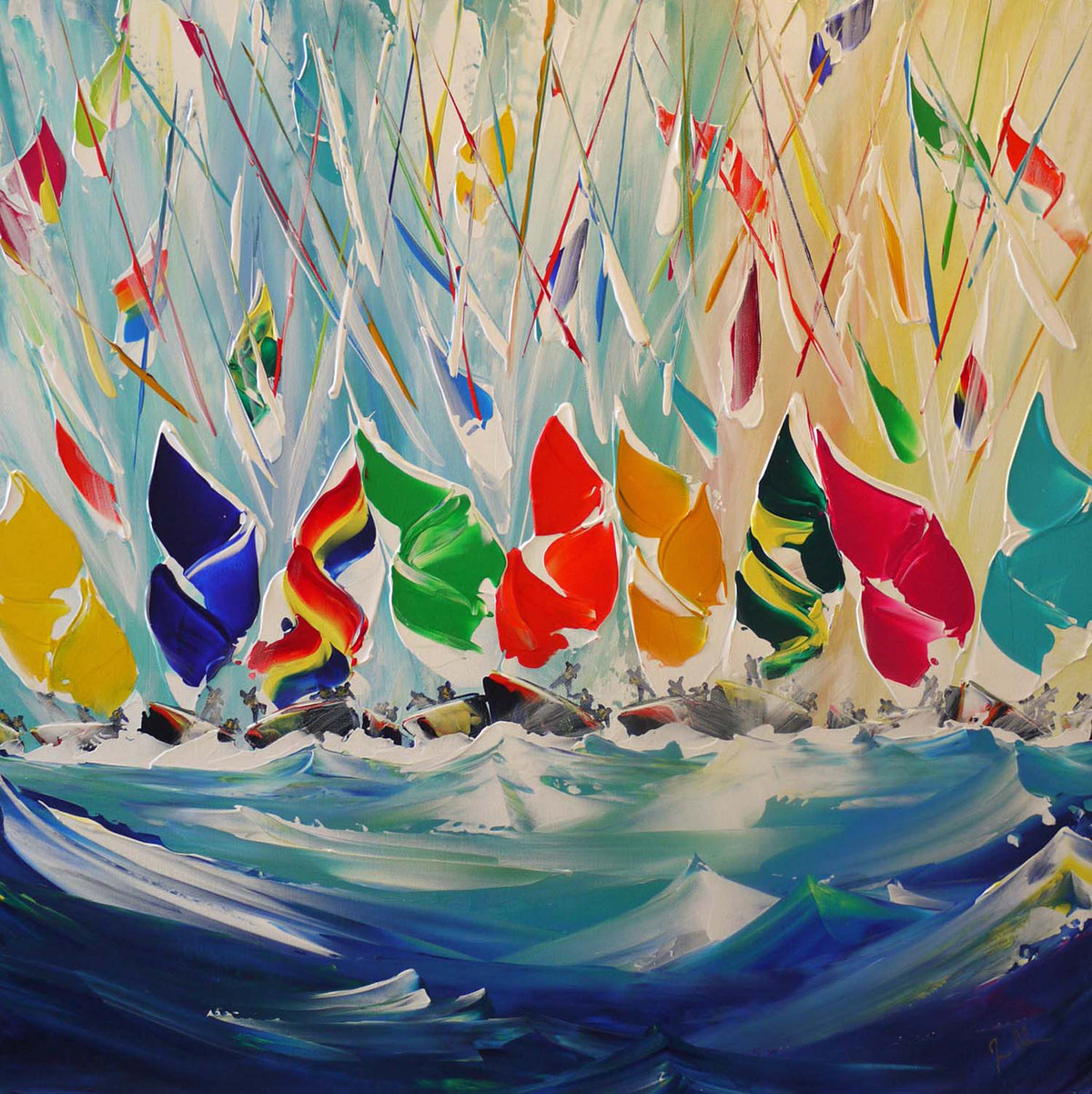 Birling Spinnakers (Limited Edition Print)