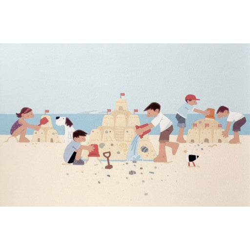 Sandcastle Competition (Limited Edition Print)