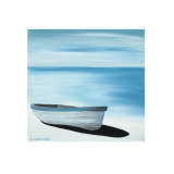 Blue Boat 30x30cm (Limited Edition Print)