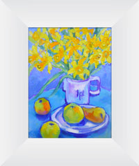 Daffodils, Pint Jug and Fruit