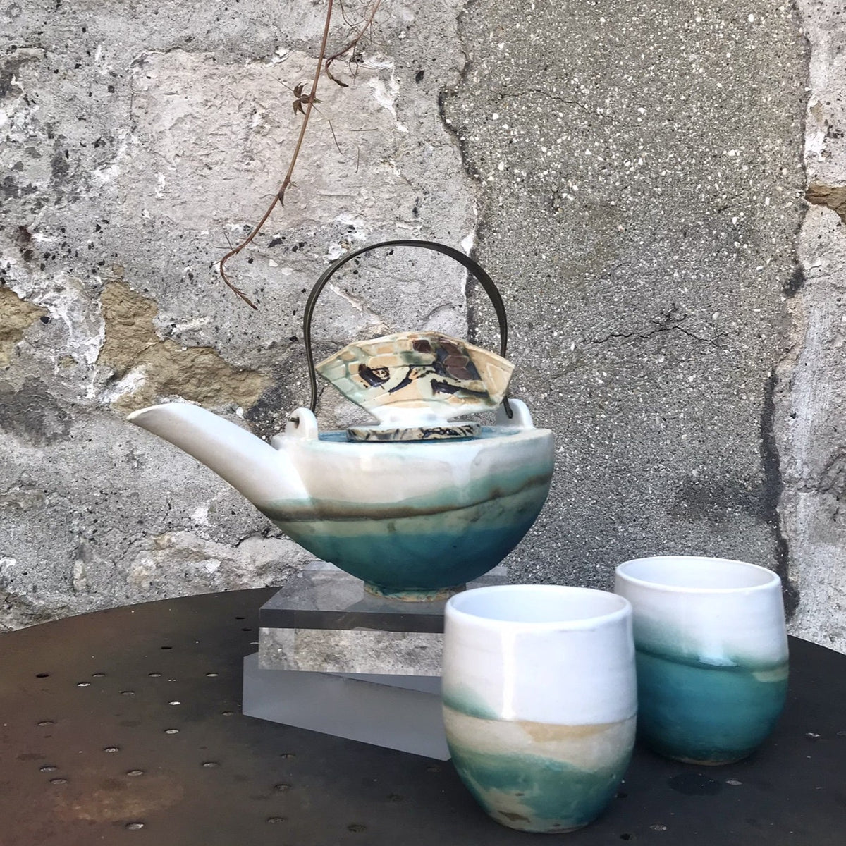 Zen Teapot and Two Cups
