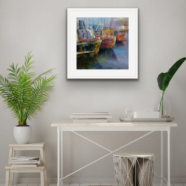 Rusty Fishing Boats (Framed Limited Edition Print)