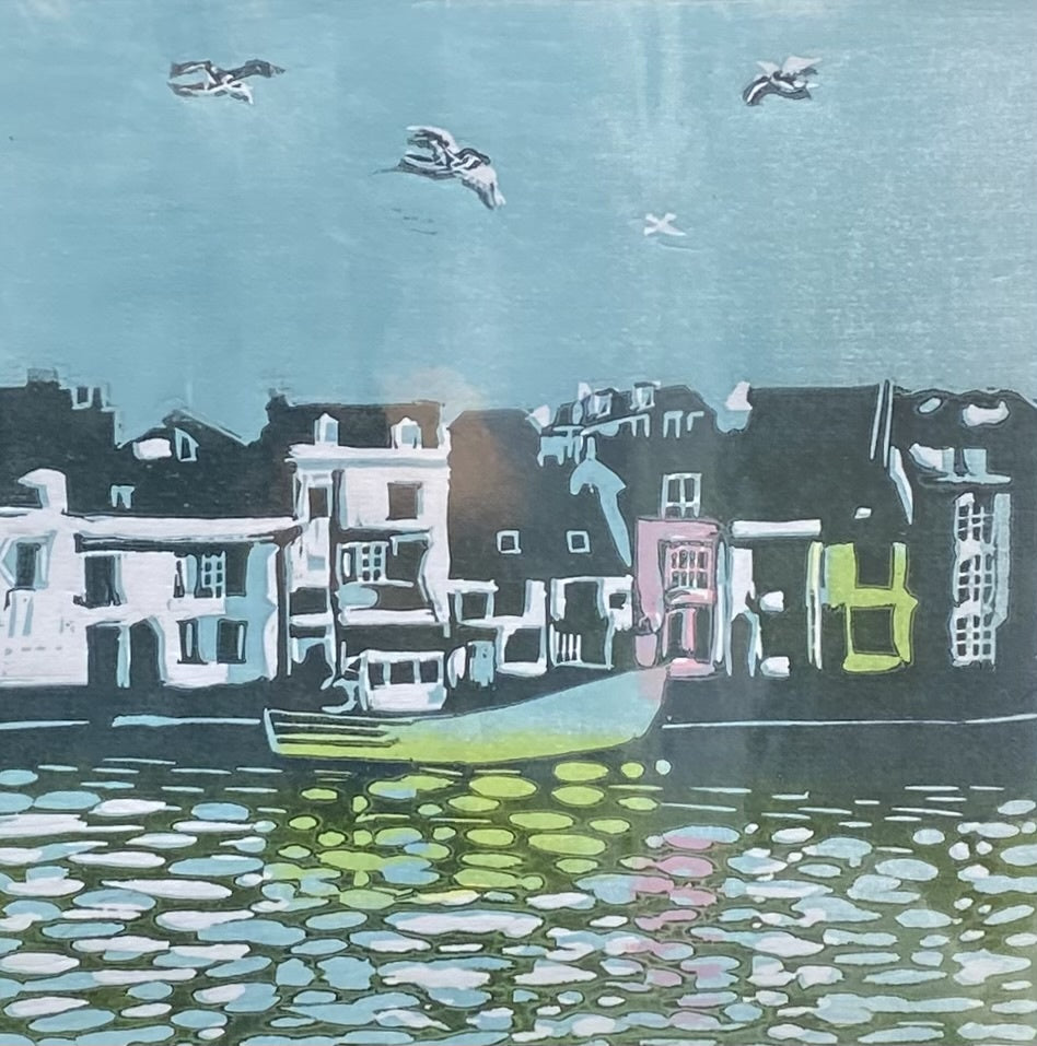 One Boat - Weymouth Harbour (Limited Edition Print)