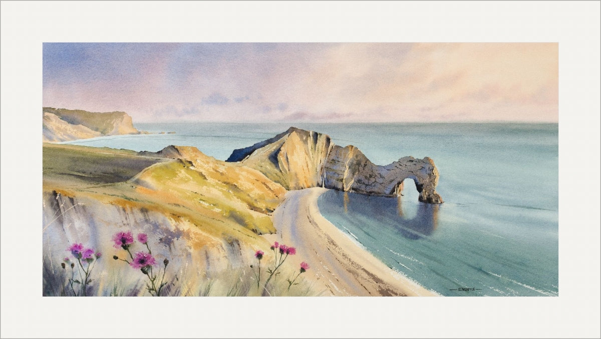 The Warm Glow of Evening, Durdle Door (Limited Edition Print)