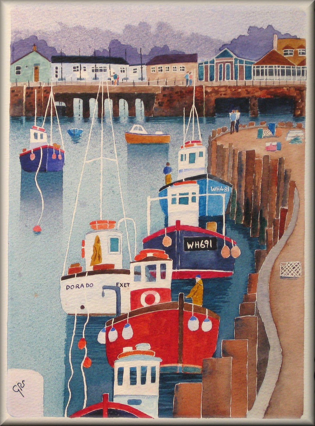 West Bay Boats (Limited Edition Print)