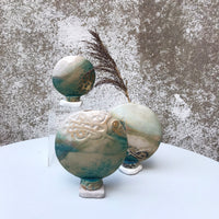 Small Ikebana Vase on a Marble Base