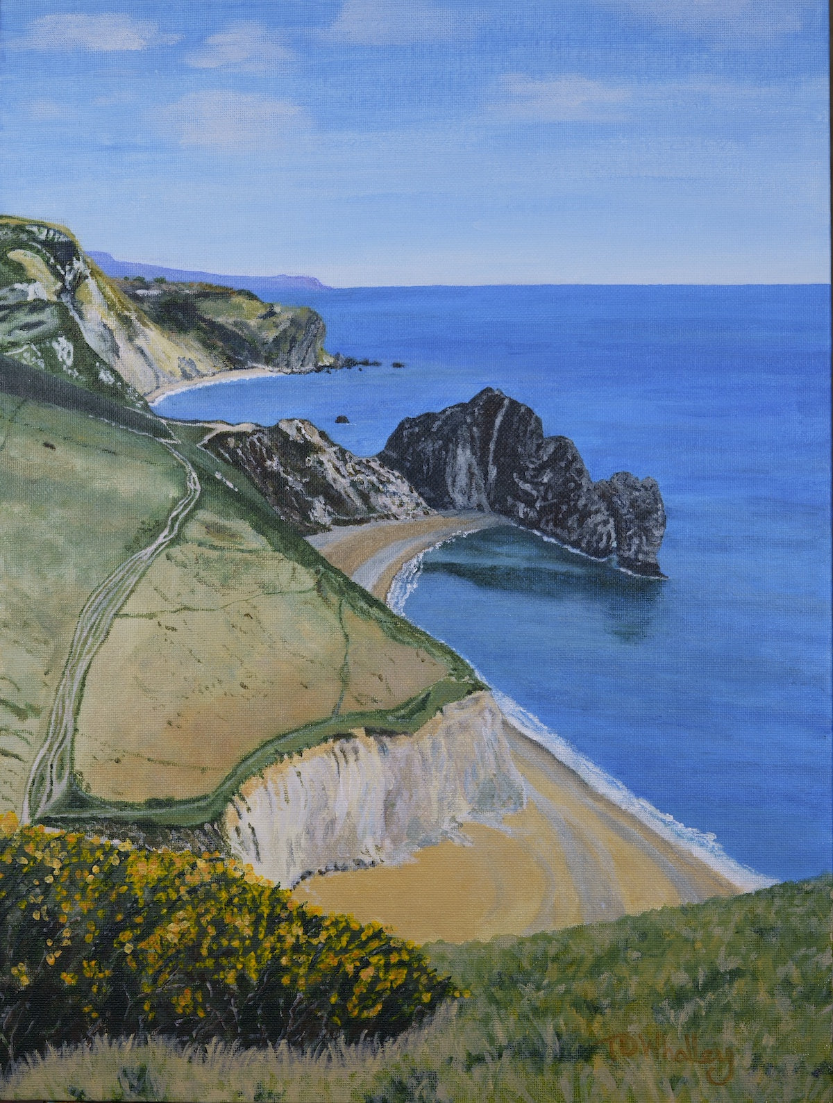 View Over Durdle Door (Limited Edition Print)