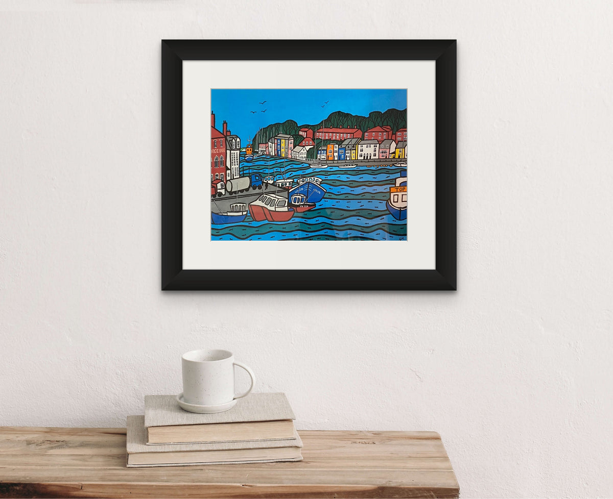 Fishing boats in Weymouth Harbour