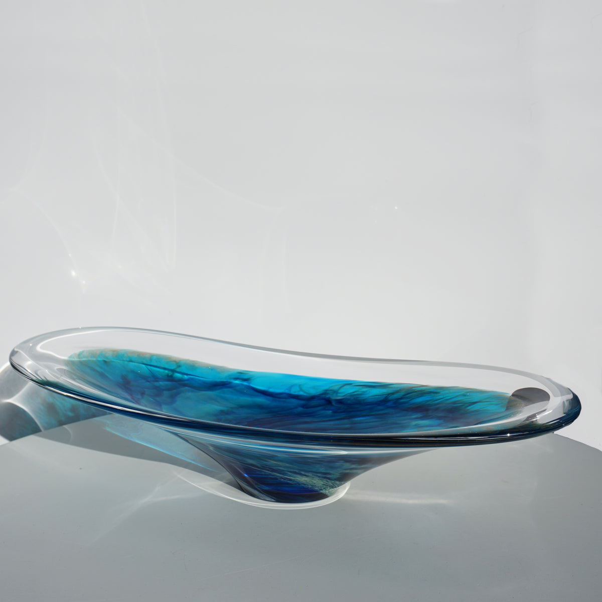 Small Shoal Bowl - Aqua