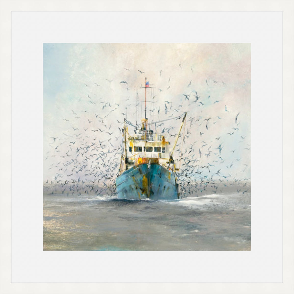Trawling Home (Framed Limited Edition Print)