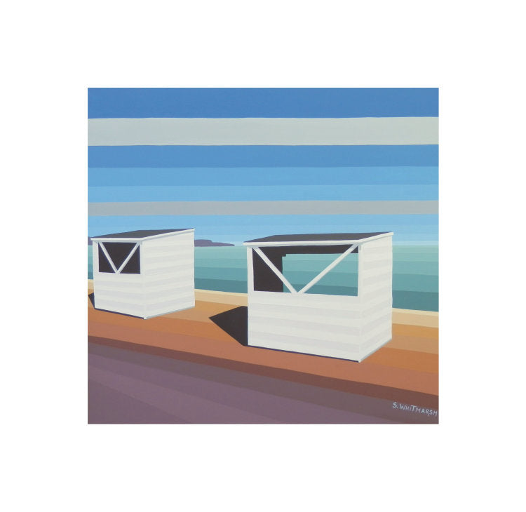 White Huts at Weymouth (Limited Edition Print)